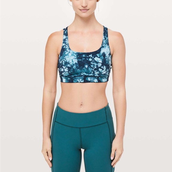 NEW / Lululemon Energy Bra *Shibori / B001 - Picture 5 of 7